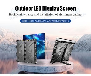Pantalla Perimetral LED SMD Toosen P10 para Estadios, Pantalla Digital para Exteriores, Eventos Deportivos de Fútbol y Baloncesto, Animación, Distribuidor, IP65, 7500cd/m - Product Image 2