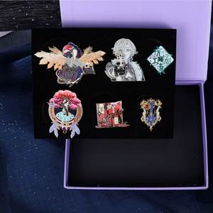 Kunshan Krell : Broches en émail personnalisées (émail souple et dur), badges, pièces de monnaie en métal, vente en gros, avec logo personnalisé, en boîte surprise - Product Image 5
