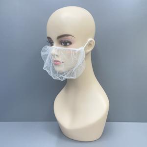 Couvre-barbe jetables en nylon pour hommes, <span class=keywords><strong>filet</strong></span> de sécurité pour cheveux - Product Image 2