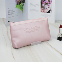 Trousse de Maquillage Portable en PVC Personnalisable avec Logo, Résistante à l'Eau, Organisateur de Toilette avec Fermeture Éclair