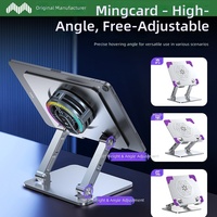 Support pour tablette iPad à dissipation thermique à 360° - Vente flash °   Support rotatif pliable, puissant pour le bureau, compatible avec les tablettes et ordinateurs portables de 16 pouces