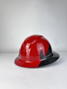 خوذة ألياف الكربون HBC ANSI Z89.1 من النوع 1 الفئة C عالية القوة خفيفة الوزن للسلامة الصناعية والبناء - Product Image 2