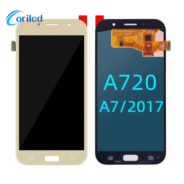 Cell Phone Scree for samsung A720 A7/2017 Display for samsung A720 A7/2017 Screen for samsung A720 A7/2017 LCD