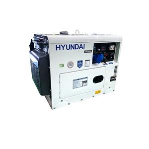 Generador Diésel Hyundai de 6 Kw y 456 cc, Fuente de Energía Silenciosa - Product Image 1