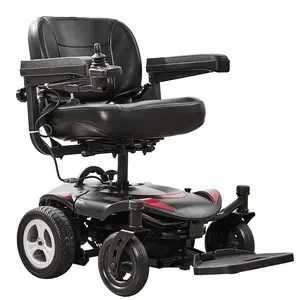 老年残疾人旅行滑板车移动畅销书带折叠电动轮椅