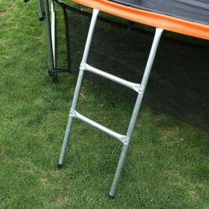 Trampoline d'extérieur pour enfants avec saut à l'élastique panier de basket-ball échelle sûre et pliable en PVC polypropylène pour garçons filles - Product Image 3