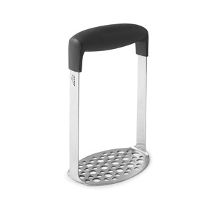 Schiacciapatate in acciaio inox con base perforata per schiacciare le verdure - Product Image 1