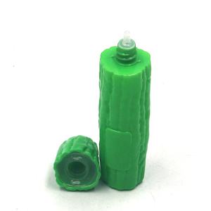 Vuoto PETG melone amaro zucca forma Gel Shampoo resistente alta trasparente contenitore cosmetico bottiglia con tappo a vite - Product Image 6