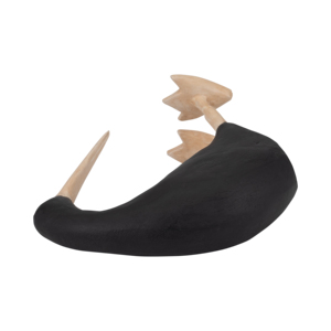 Statuetta di Uccello in Legno Intagliata a Mano, Scultura Boho in Albasia per Arredamento Casa, Soggiorno, Scaffale, Ufficio, Tavolino da Caffè - Product Image 6