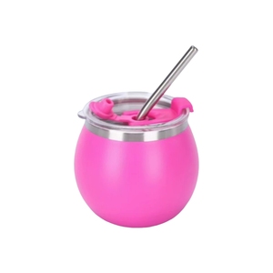 Botella de Agua Personalizada de Acero Inoxidable Mini Mate con Pajita Portátil - Product Image 3