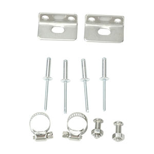 Tanque de expansión de acero inoxidable Auso-Racing 3x10 pulgadas con montaje atornillable para mejora de vehículos - Product Image 5