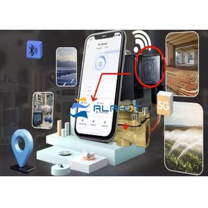Válvula Inteligente con Wi-Fi Alahot para Sistema de Riego Automático en Granjas Controlada por Aplicación Móvil - Product Image 5
