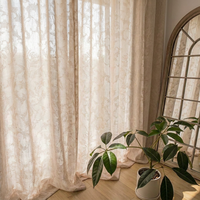 Rideaux de fenêtre en lin sur mesure pour le salon, tissu de rideau de luxe, rideaux de salon modernes pour la maison