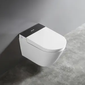 P-trap Intelligent Wash Modes Wall Hung Bidet Not Included Concealed Cistern Wall Mounted Smart Toilet