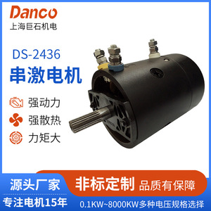 Motor de la serie DC de 110 mm con montaje de brida, con escobillas, totalmente encapsulado para equipos mecánicos - Product Image 5