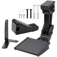 Accessoires de voiture 4x4, marchepied arrière, marchepied latéral pour hayon, adapté aux Dodge Ram1500 2500 3500 2014-2018, pédale en aluminium pour coffre