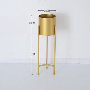 Présentoirs en fer forgé pour Pot de fleurs, étagères métalliques, support pour jardin, maison, extérieur et intérieur, 1 pièce - Product Image 3