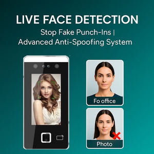 Software Livre Nuvem Linux Door Smart Lock Turnstile Access Control Wi-Fi Atendimento Máquina Com Facial - Product Image 3