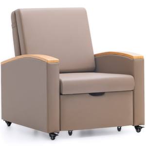 Single Hospital Room <b>Folding</b> <b>Bed</b> Sofa Medical & Elderly Care VIP <b>Chair</b> Durable Metal Furniture - Product Image 2