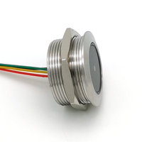 Module de lecteur de codes-barres rond GM60, moteur de lecture 1D/2D, lecteur de codes QR avec indicateur lumineux LED annulaire pour kiosque en libre-service intégré