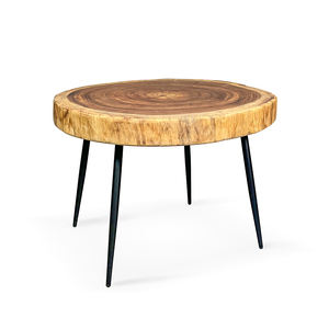 Bel tavolino da tè <span class=keywords><strong>in</strong></span> <span class=keywords><strong>legno</strong></span> di noce di 90cm di diametro rotondo noce nordamericano <span class=keywords><strong>grezzo</strong></span> Soild lastra di <span class=keywords><strong>legno</strong></span> tavolino da caffè - Product Image 2