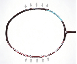 Raquettes <span class=keywords><strong>de</strong></span> <span class=keywords><strong>badminton</strong></span> entièrement en fibre <span class=keywords><strong>de</strong></span> carbone avec cordes, <span class=keywords><strong>raquette</strong></span> professionnelle <span class=keywords><strong>de</strong></span> type offensif G5, <span class=keywords><strong>raquette</strong></span> d'entraînement <span class=keywords><strong>de</strong></span> haute qualité - Product Image 4
