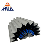 Cache-bellows accordéon multifonctionnel en tissu souple pour rail de guidage anti-poussière, fabriqué par le fournisseur
