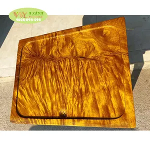 Custom Rosewood Tea Boards Tea Trays And Coffee Tables Golden Camphor Slab Tea Board Serving Tray