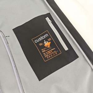 Veste de sport pour homme personnalisée, coupe-vent pour la montagne et la course à pied, softshell avec fermeture éclair, imprimé tendance - Product Image 5