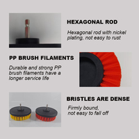 Brosses de nettoyage auto, kits de nettoyage de voiture et éponges de polissage, outils de detailing automobile pour le nettoyage intérieur et extérieur