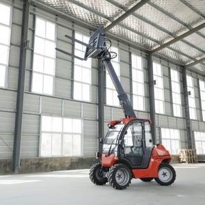 Everun CE 1.35t ERT1500 엔지니어링 및 건설 기계 관절 컨테이너 텔레스코픽 휠 로더 텔레 핸들러 지게차 - Product Image 4