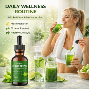 Gouttes oculaires à la chlorophylle en gros, marque privée OEM, extrait végétalien, menthe <span class=keywords><strong>Splina</strong></span>, détox, énergie, soutien immunitaire, 59 ml - Product Image 2
