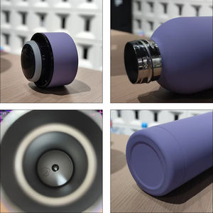 Copo de Aço Inoxidável de Parede Dupla com Logo Personalizado Garrafa Térmica de 500 ml para Viagem - Product Image 3