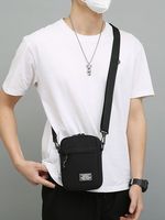 Op maat gemaakte logo mode Oxford mini lichtgewicht telefoon tas sport schoudertas heren casual messenger tas