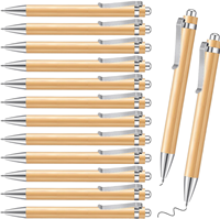 Vente en gros de stylos à bille en bambou personnalisés avec logo, gravure artisanale, écologiques, promotionnels