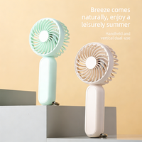 Mini Ventilador de Mano Portátil de Plástico con Motor sin Escobillas, 3 Velocidades, Silencioso, USB, para Auto, RV, Hotel y Uso en Exteriores - Ventiladores Personalizados al por Mayor