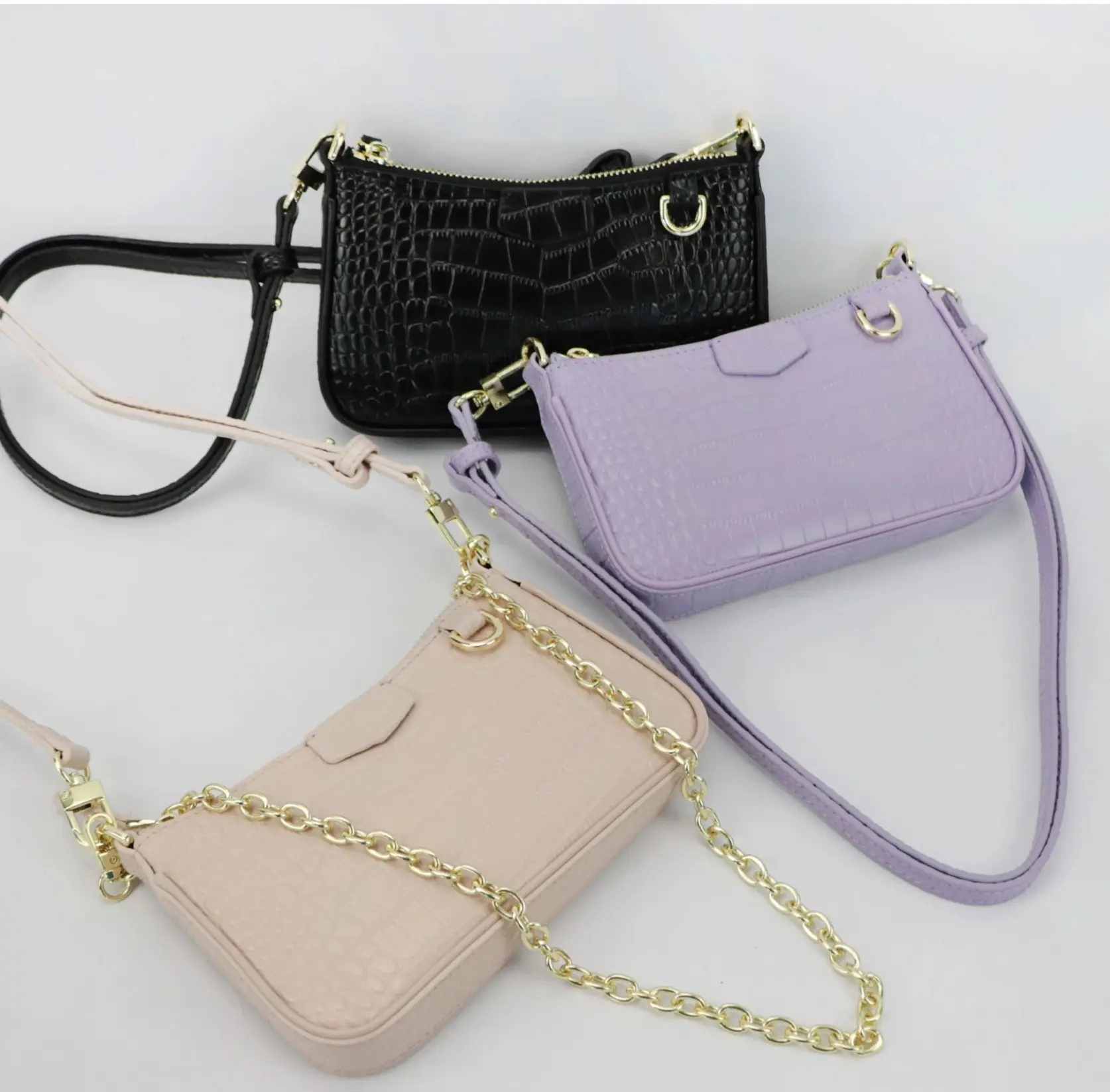 Nieuwe Collectie Vierkante Doos Handtassen Mini Echte Dames Lederen Handtassen Voor Vrouwen