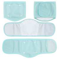 Couche physiologique lavable pour animaux de compagnie avec coussinets de pipi pour chiens mâles de remplacement réutilisables