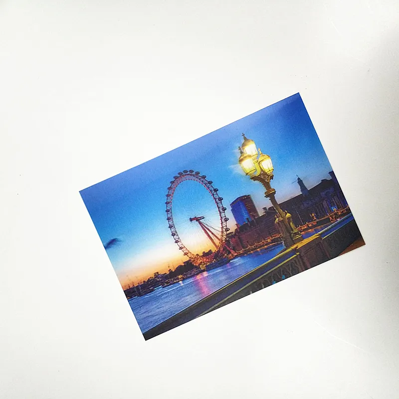 Carte postale 3d millaires, Souvenirs d'impression en 3d, carte postale, souvenir