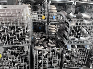 מרפק יצוק מפלדת אל-חלד DN25-DN100 מחומר 316L מתאים לתרחישי מכונות וציוד תעשייתיים - Product Image 4