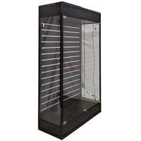 Meuble de présentation mobile pour boutique de tabac avec éclairage LED, comptoir en verre trempé, caractéristiques écologiques pour les magasins