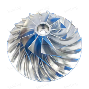 การรักษาพื้นผิวของใบพัดเครื่องตัดด้วยเกลือสเปรย์ต้านการกัดกร่อนการเกิดสนิม CNC ความแม่นยำสูง - Product Image 2