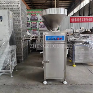 Embutidora de salchichas industrial, picadora de carne, máquina neumática de llenado automática de salchichas al vacío - Product Image 4