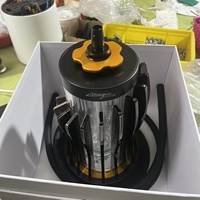 Vente en gros de l'usine de narguilé de luxe en alliage d'aluminium personnaliser des produits de haute qualité Shisha Set Smoke Lounge bar