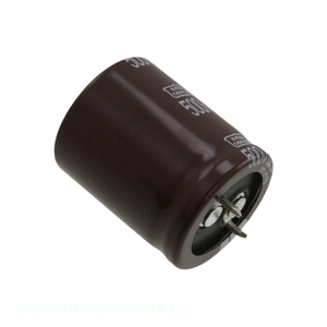 ตัวเก็บประจุแบบ Through Hole รุ่น EGXA401VSN391MA35L ยี่ห้อ CAP ALUM ความจุ 390uF 20% 400V แบบ Snap TH - Product Image 1