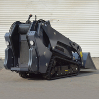 Mini-chargeuse compacte sur chenilles EPA pour la construction et l'agriculture