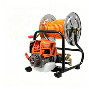 Portable <b>25L</b> Four-Stroke Copper Pump Gasoline <b>Backpack</b> Sprayer Adjustable Spray High Productivity for Orchard Farm Use New Used - Product Image 1