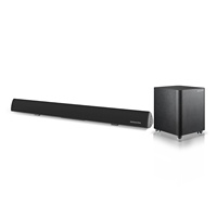 Système de barre de son Home cinéma 140W 2.1 canaux pour le divertissement à domicile