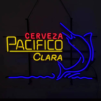 Enseigne murale LED en PVC, enseigne au néon avec logo, enseigne publicitaire avec lettres en relief pour bar et bâtiments
