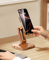 Nouveauté très vendue 360 °   Support de téléphone rotatif, pliable et réglable en hauteur, support de bureau pour téléphone portable et tablette, pour le bureau et les études